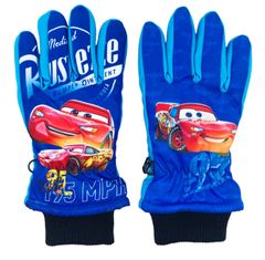 SETINO Chlapecké lyžařské rukavice Blesk McQueen 5–6 roků Modrá