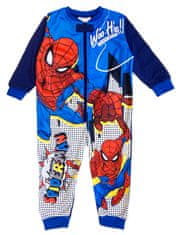 SETINO Chlapecké pyžamo overal Woo-Hoo Spider-man 98 / 2–3 roky Modrá
