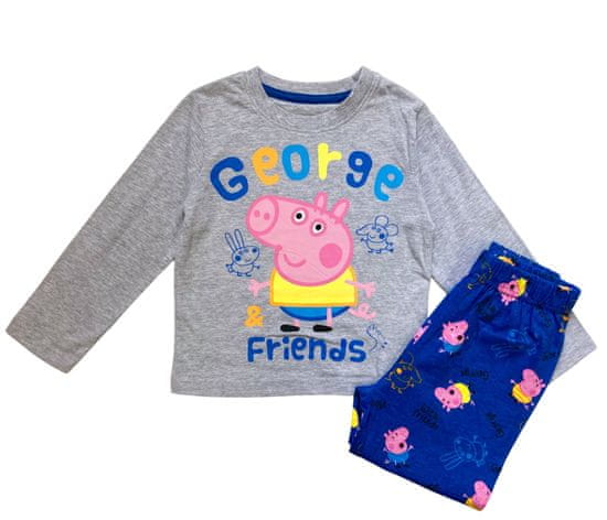 Eplusm Chlapecké bavlněné pyžamo George Prasátko Peppa
