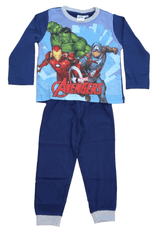 SETINO Chlapecké bavlněné pyžamo Avengers 98 / 2–3 roky Modrá
