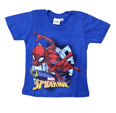SETINO Chlapecké tričko Spider-man WHOO Světle modrá 98 / 2–3 roky Modrá