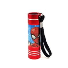 EUROSWAN Dětská hliníková LED baterka Spider-man Vícebarevná