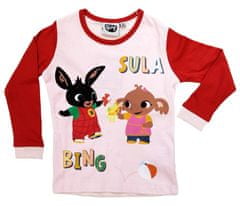 SETINO Dívčí bavlněné pyžamo "Bing" červená 116 / 5–6 roků Červená