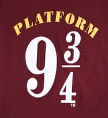 Eplusm Chlapecké bavlněné pyžamo "Harry Potter" bordová 152 / 11–12 roků Černá