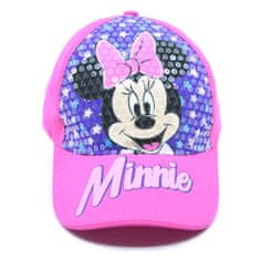 Eplusm Dívčí kšiltovka "Minnie Mouse" růžová 54 cm Růžová