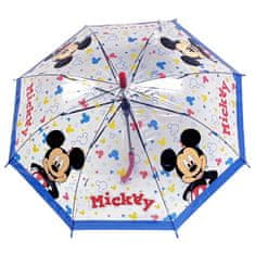 Eplusm Automatický transparentní deštník Smile Mickey Mouse