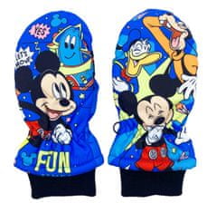 SETINO Chlapecké lyžařské rukavice Fun Mickey Mouse 5–6 roků Modrá
