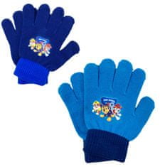 SETINO Chlapecké prstové rukavice Tlapková Patrola Modrá