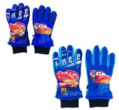 SETINO Chlapecké lyžařské rukavice Blesk McQueen 5–6 roků Modrá