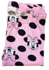 Eplusm Dívčí legíny Minnie Mouse 128 / 7–8 roků Růžová