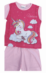 SETINO Dívčí bavlněné pyžamo Heaven Unicorn 98 / 2–3 roky Růžová