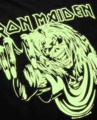 BRANDIT tričko Iron Maiden T Shirt Eddy Glow černá Velikost: XL