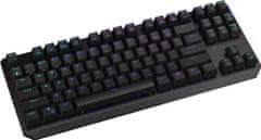4DAVE Endorfy herní klávesnice Thock TKL Wireless Black / RGB / black sw. / bezdrátová / mechanická / US layout / černá