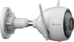 EZVIZ IP kamera H3 2K/ bullet/ Wi-Fi/ 3Mpix/ krytí IP67/ objektiv 2,8mm/ H.265/ IR přísvit až 30m/ bílá