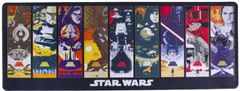 CurePink Herní podložka na stůl Star Wars|Hvězdné války: Skywalker Saga (80 x 40 cm)