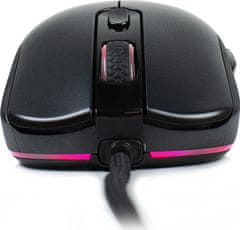 Arozzi herní myš FAVO2 Ultra Light Black/ drátová/ 16.000 dpi/ USB/ 6 tlačítek/ RGB/ černá