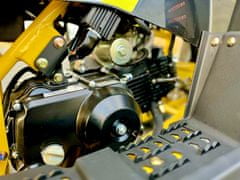 Leramotors Dětská benzínová čtyřkolka Leramotors by APOLLO COMMANDER 125ccm AUTOMAT - žlutá