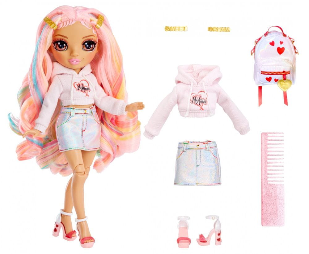 Levně Rainbow High Junior Fashion panenka, speciální edice - Kia Hart