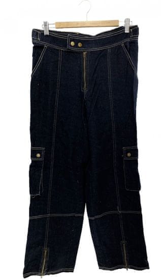 LEVNOSHOP Pánské džíny, WESTERN, černé s kapsami