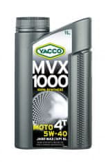 YACCO Motorový olej MVX 1000T 5W40 , 1 l