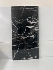 Grace PVC panel dlaždice AR-03 Mramor černo-bílý (60x30cm) samolepící