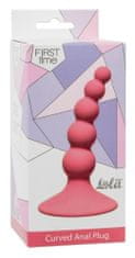 Lola Games Lola Games Ribbed Plug Pink anální kuličky