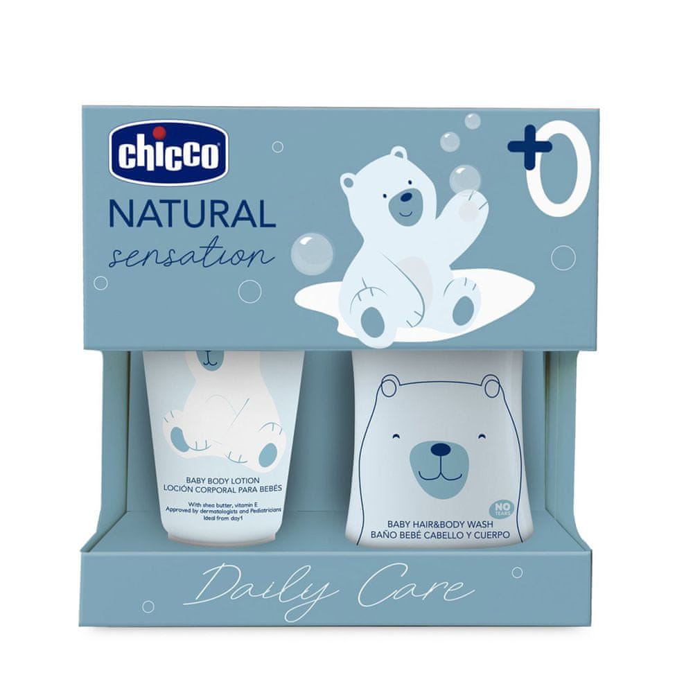 Levně Chicco Set dárkový kosmetický Natural Sensation - Daily Care 0m+