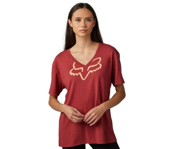 Fox Dámské tričko Boundary Ss Top - Scarlet