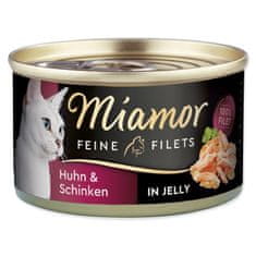 Finnern Konzerva MIAMOR Feine Filets kuře + šunka v želé 100 g
