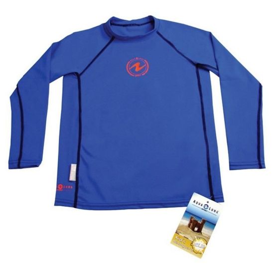 AQUALUNG Sport tričko RASHGUARD KIDS LS, modrá