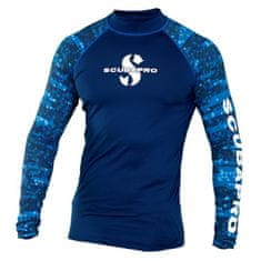 AQUALUNG Scubapro pánské tričko RASHGUARD AEGEAN UPF50 XXL Námořní modrá