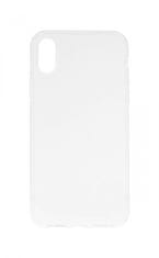 TopQ Pouzdro iPhone XS silikon průhledný ultratenký 0,5 mm 33573