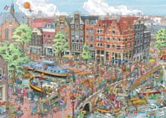 Ravensburger Puzzle Města světa: Amsterdam 1000 dílků