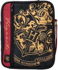 CurePink Taška na svačinu Harry Potter: Znak Bradavic (22 x 27 x 9 cm)