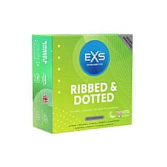 EXS Ribbed and Dotted pack Kondomy 48 ks