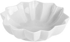 Dekorační talíř SOMPEX Julu 16,3 x 15,8 x 4,5 cm bílý