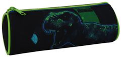 CurePink Školní penál na psací potřeby Jurassic World|Jurský svět: Isla Nublar (20 x 7 x 7 cm)