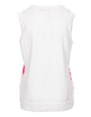 Calvin Klein dámský top s bílý s růžovými květy Velikost: S