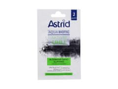 Astrid 2x8ml aqua biotic active charcoal cleansing mask