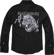 BRANDIT košile Iron Maiden Vintage Shirt long sleeve Eddy černá Velikost: S