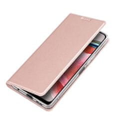 Dux Ducis Skin Pro knížkové pouzdro na Xiaomi Redmi Note 12, růžové