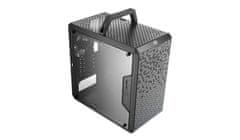 Cooler Master case MasterBox Q300L, Micro-ATX, Mini-ITX, USB3.0, bez zdroje, černý