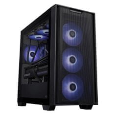 ASUS Case A21/Micro ATX/Transpar./Černá