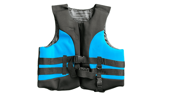 BlackFly Bezpečnostní plovací vesta na vodu PRO neoprenová Modrá 2XL