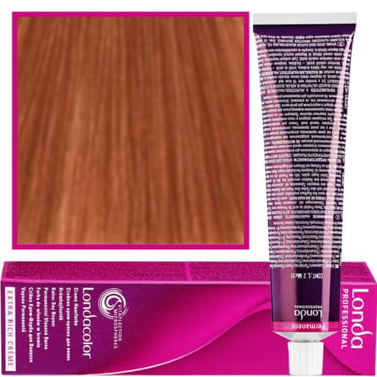 Londa 8/44 Color Professional – profesionální barva na vlasy, zajišťuje zdravý lesk, 60ml