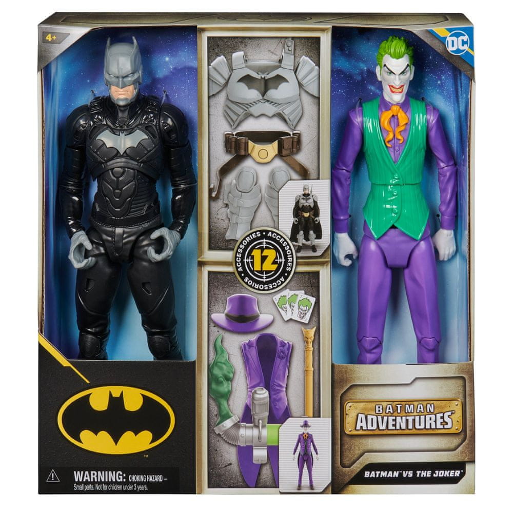 Levně Spin Master Batman & Joker se speciální výstrojí 30 cm