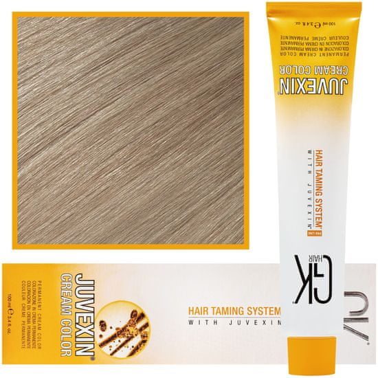GK 9.1 Juvexin barva na vlasy s keratinem, Dlouhotrvající barevný efekt, 100ml