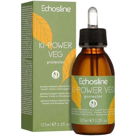 Echosline Ki Power VEG Protector - obnova a ochrana pro vaše vlasy, posiluje strukturu vlasů díky 22 aminokyselinám, 125ml