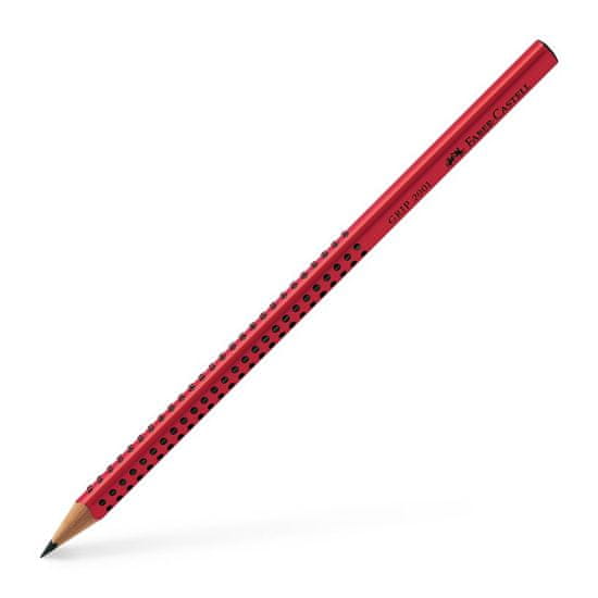 Faber-Castell Grafitová tužka Grip 2001/B červená