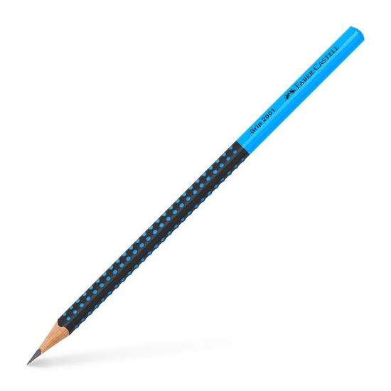 Faber-Castell Grafitová tužka Grip 2001/HB Two Tone černá/modrá